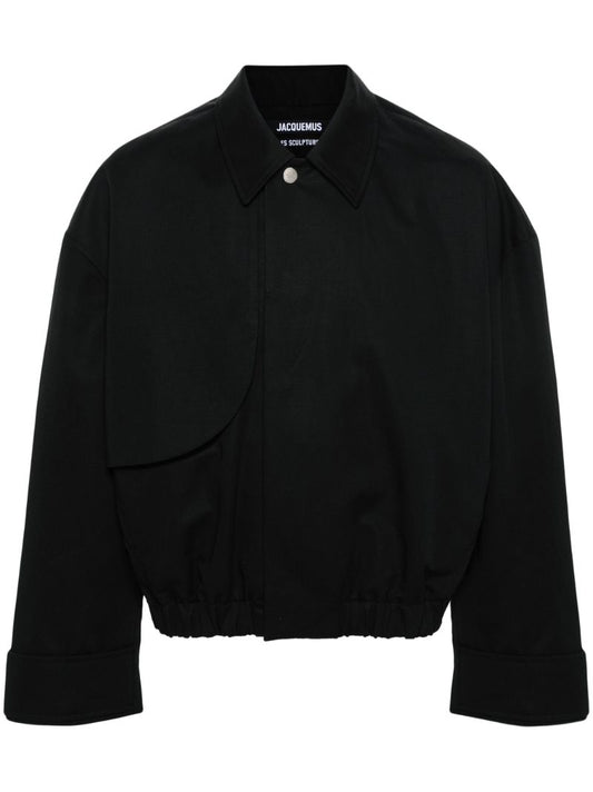 Black Salti Bomber Jacket
