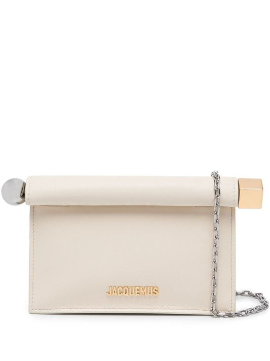 Neutral La Petite Pochette Rond CarrÃ_x0083_Â© Crossbody Bag