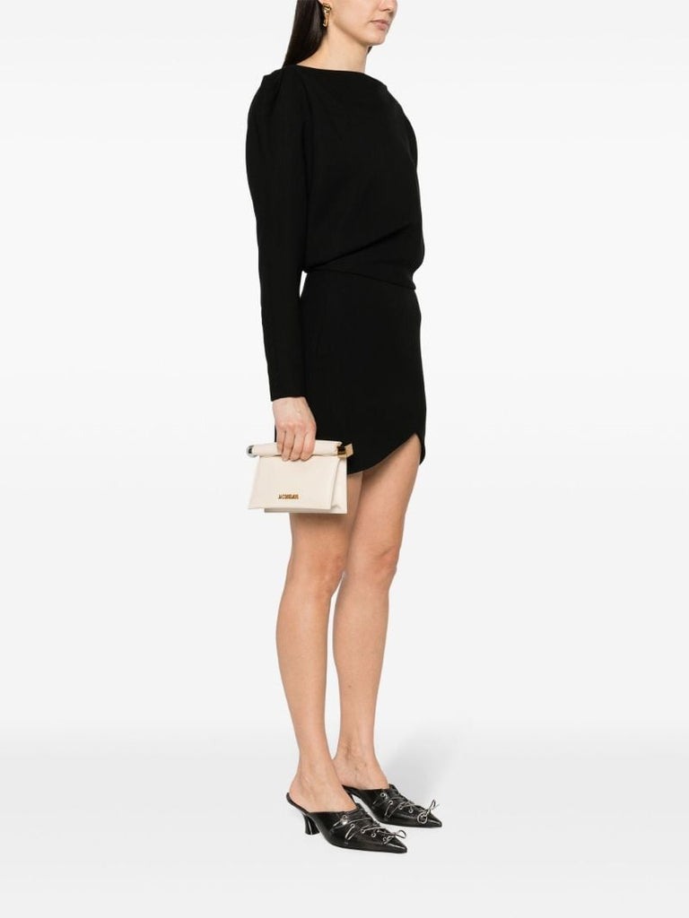 Neutral La Petite Pochette Rond CarrÃ_x0083_Â© Crossbody Bag