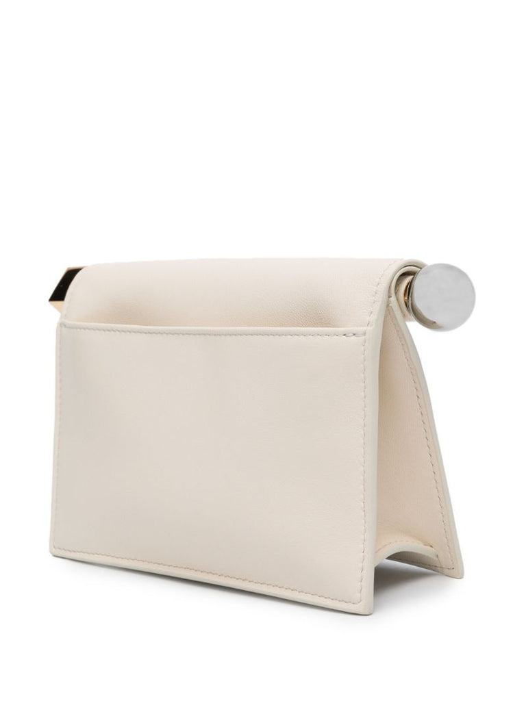 Neutral La Petite Pochette Rond CarrÃ_x0083_Â© Crossbody Bag