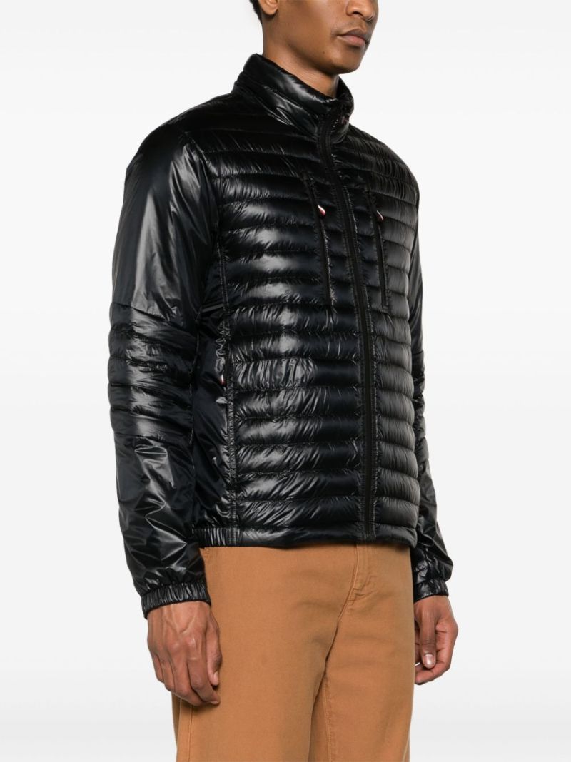 Black High-shine Padded Jacket