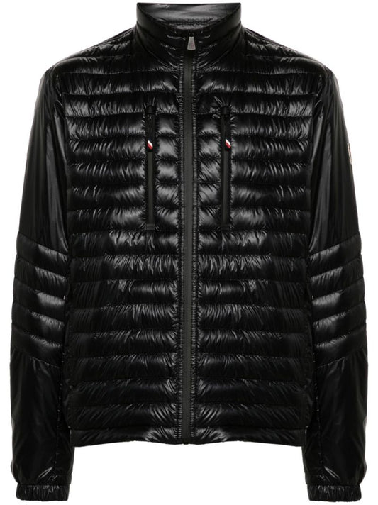 Black High-shine Padded Jacket