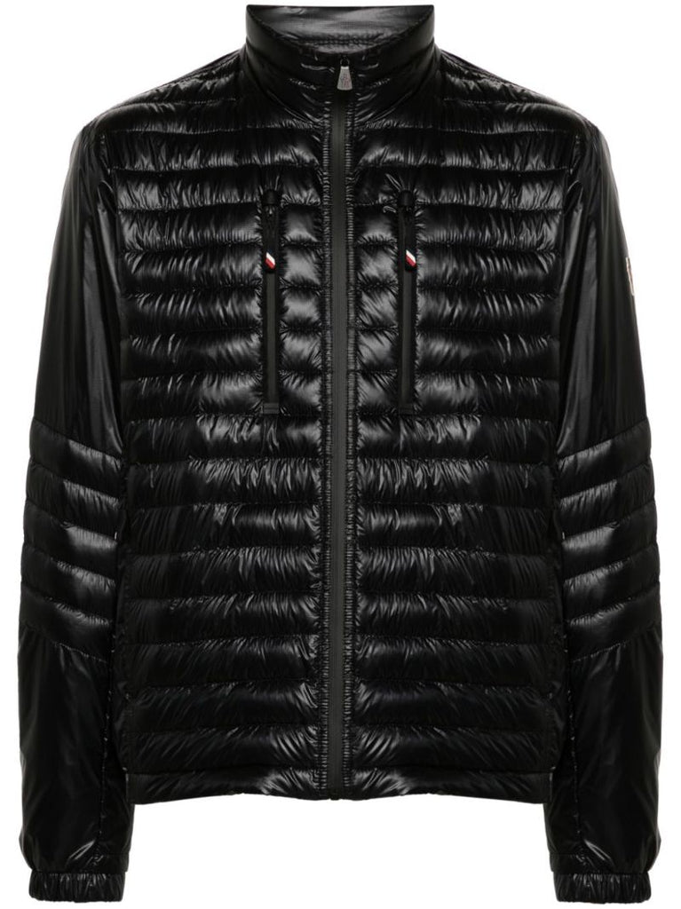 Black High-shine Padded Jacket