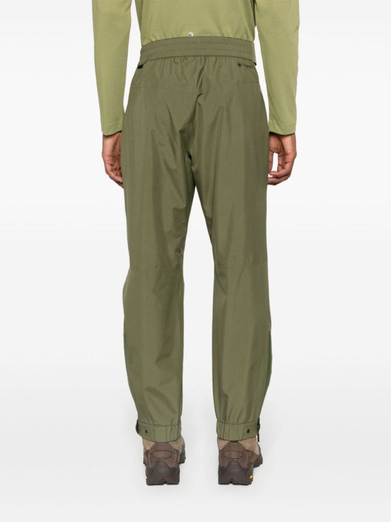 Green Waterproof Tapered Trousers