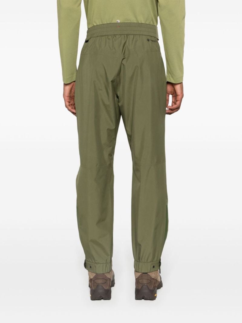 Green Waterproof Tapered Trousers