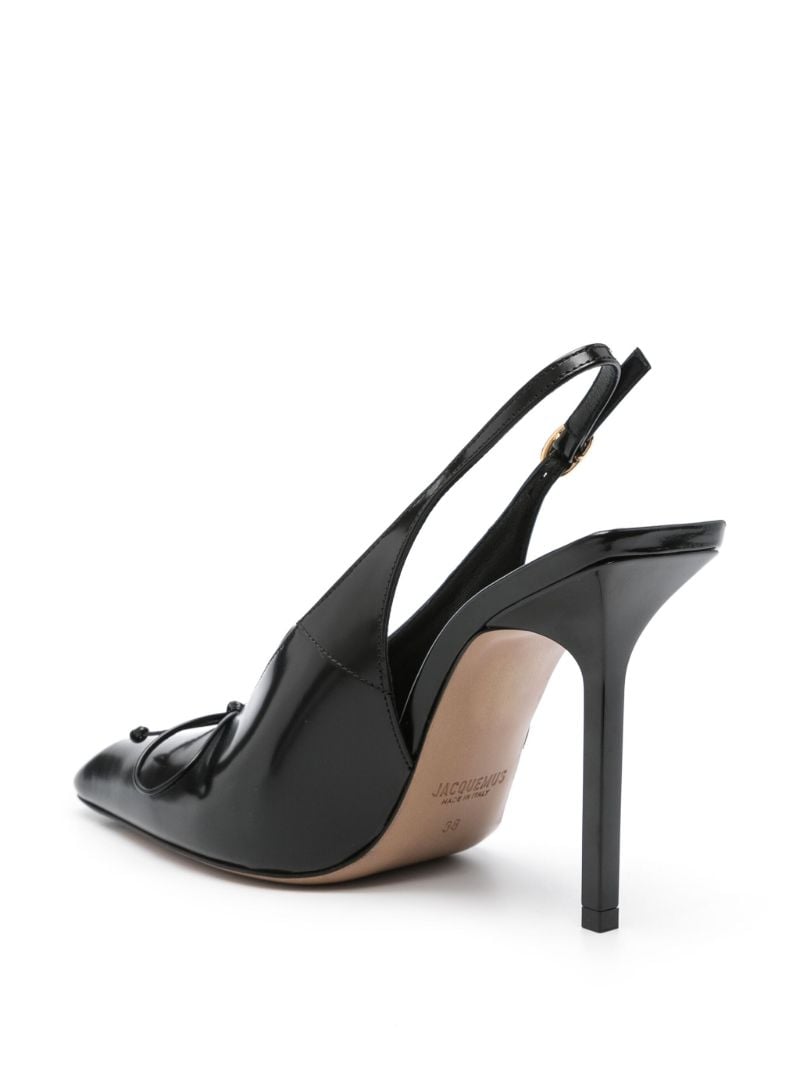 Black Cubisto 100 Leather Pumps