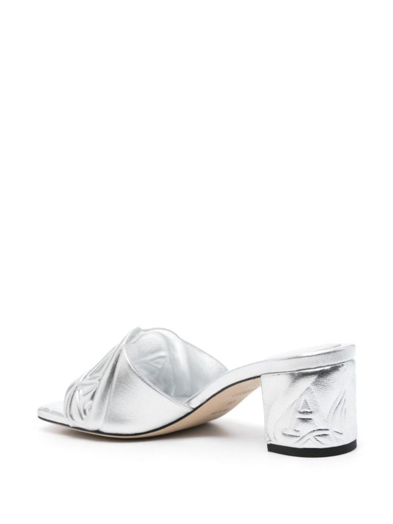 Silver Seal 60 Leather Mules