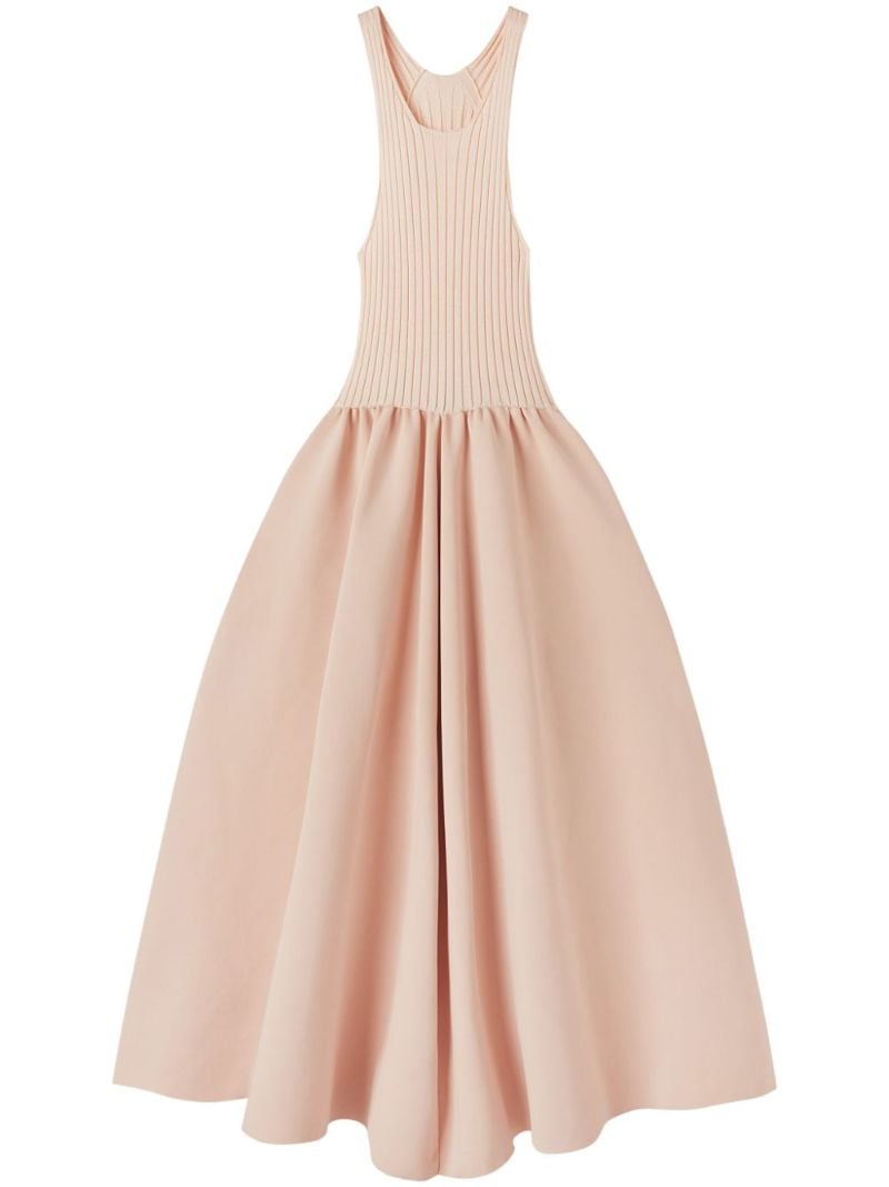 Pink Panelled Maxi Dress