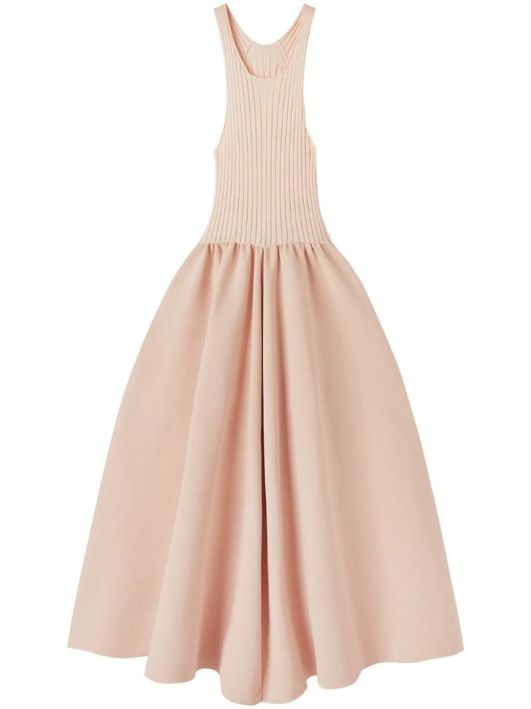 Pink Panelled Maxi Dress