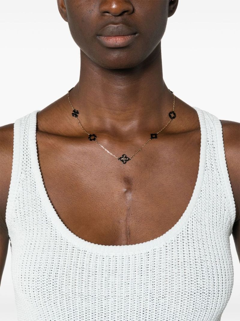 18k Gold Plated Kira Clover Necklace