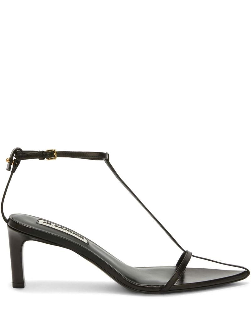 Black Leather Sandals