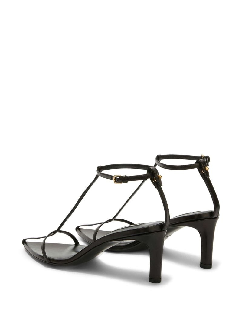 Black Leather Sandals