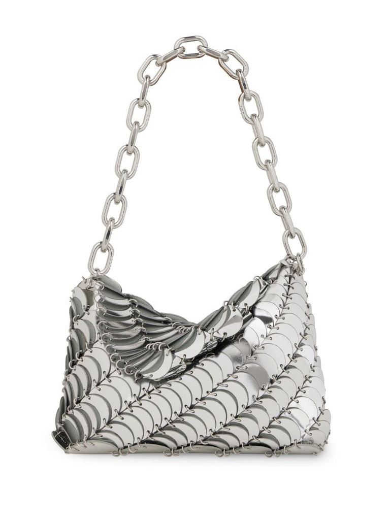 Silver-tone Paco Chainmail Shoulder Bag