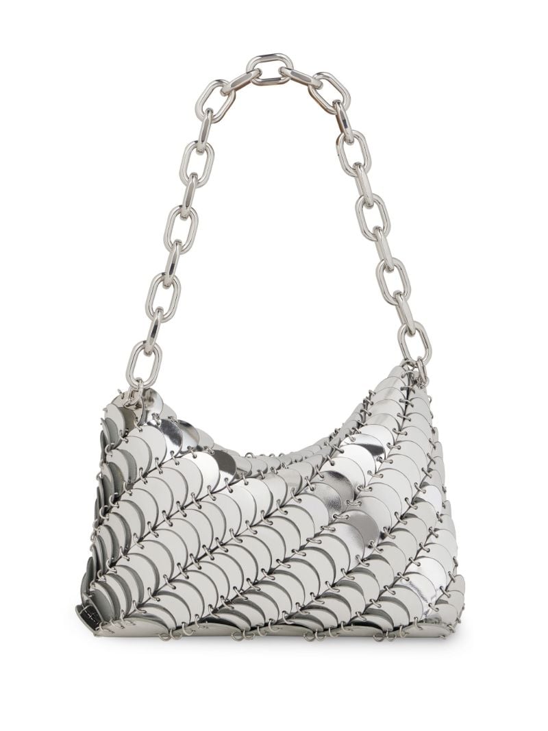 Silver-tone Paco Chainmail Shoulder Bag