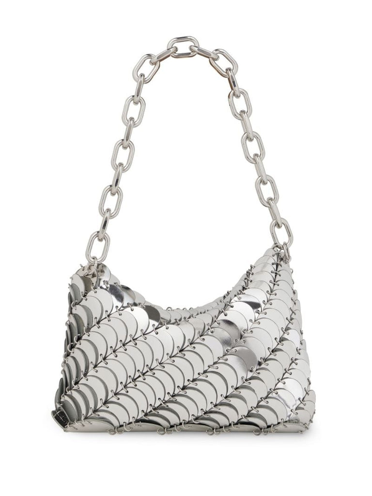 Silver-tone Paco Chainmail Shoulder Bag
