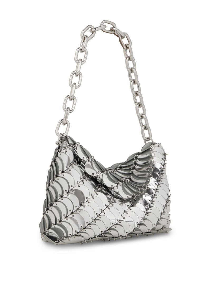 Silver-tone Paco Chainmail Shoulder Bag