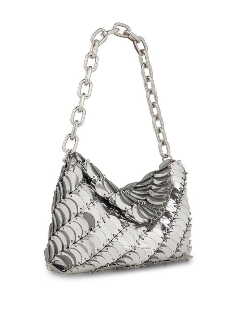 Silver-tone Paco Chainmail Shoulder Bag