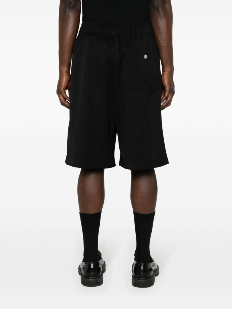 Black Le Bermuda Juego Wool Shorts