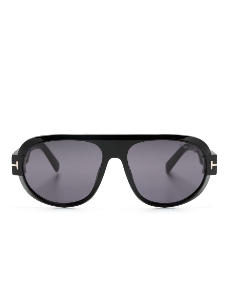 Black Blake Pilot-frame Sunglasses