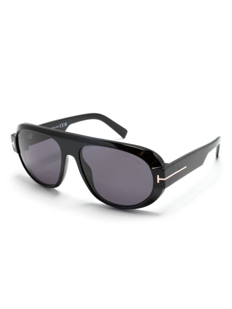 Black Blake Pilot-frame Sunglasses