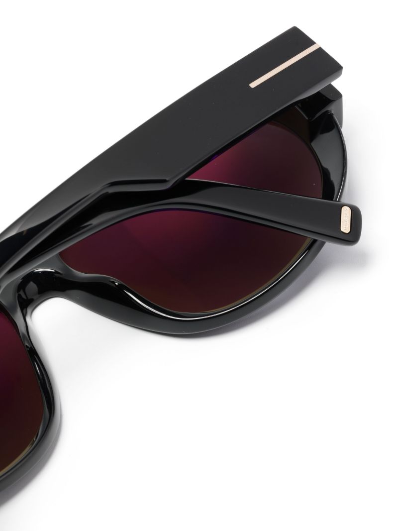 Black Blake Pilot-frame Sunglasses