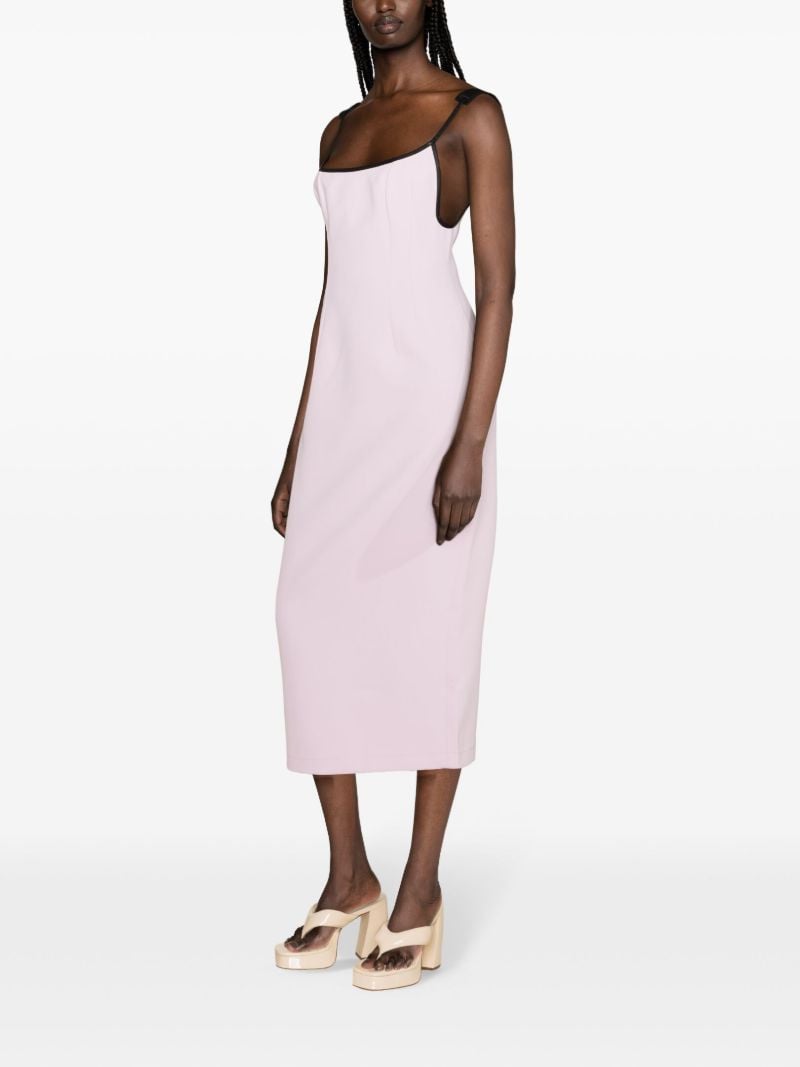 Pink Nina Cady Midi Dress