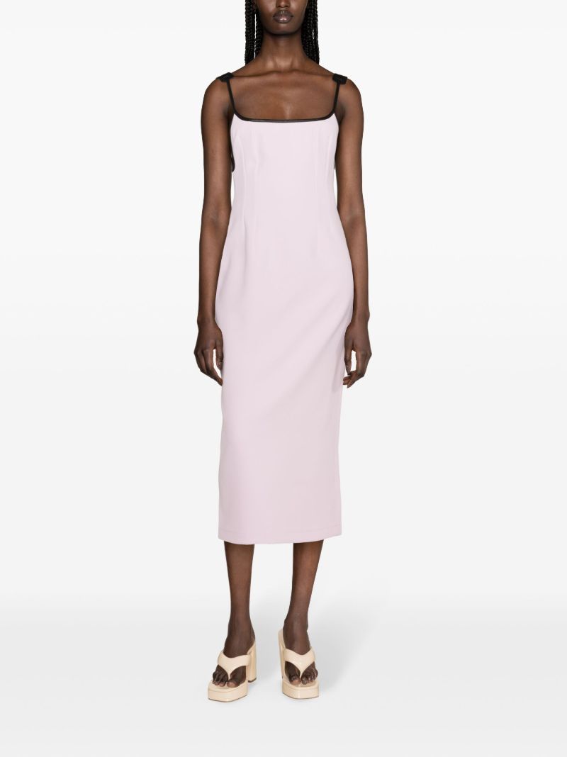 Pink Nina Cady Midi Dress