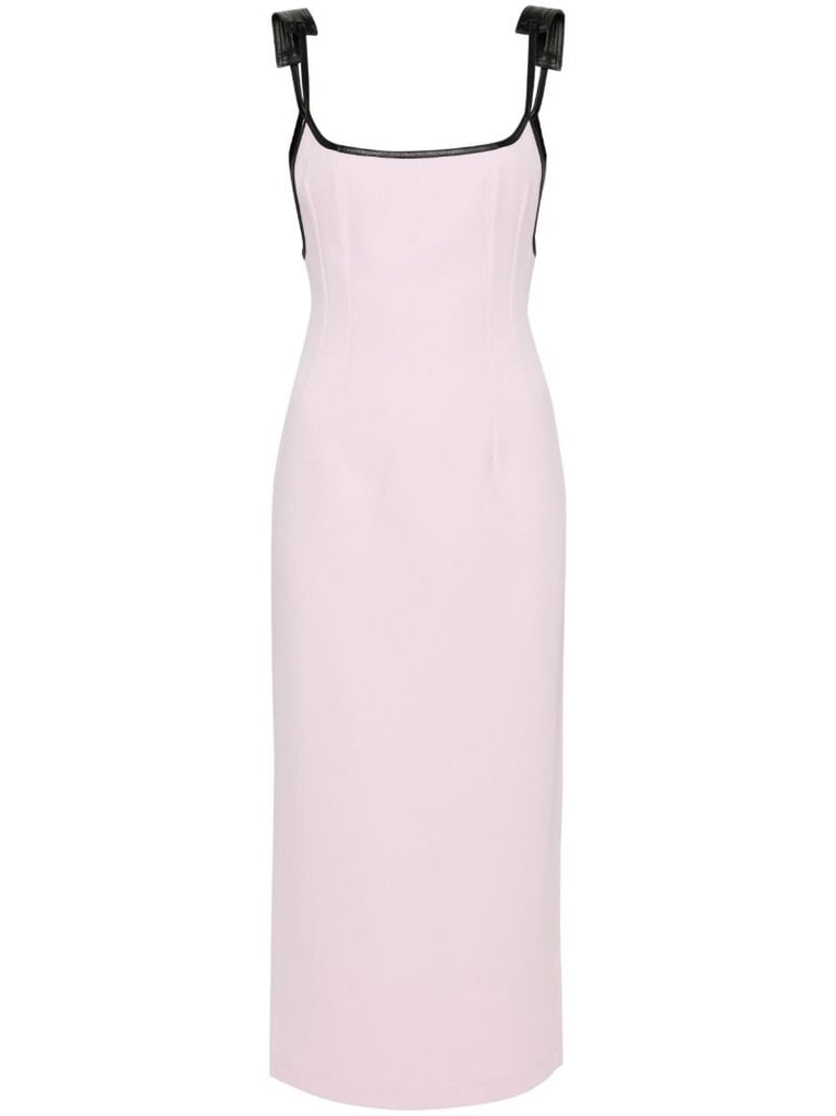 Pink Nina Cady Midi Dress