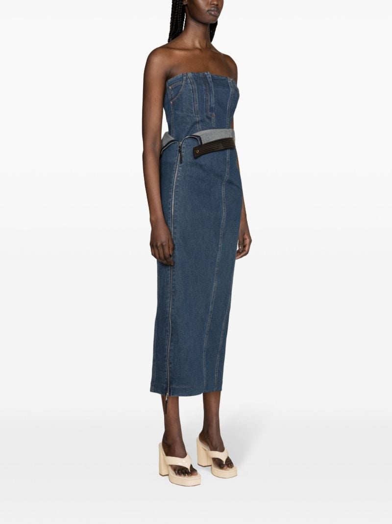 Blue Jo Denim Midi Skirt