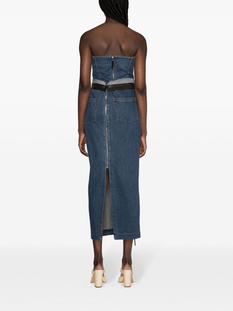 Blue Jo Denim Midi Skirt