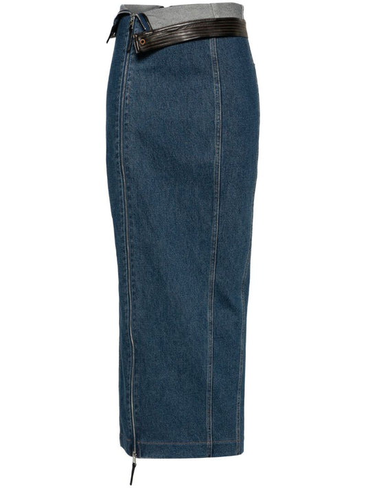 Blue Jo Denim Midi Skirt