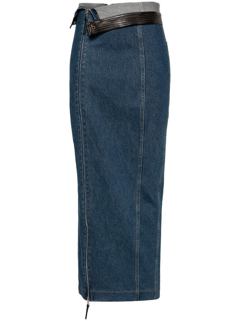 Blue Jo Denim Midi Skirt
