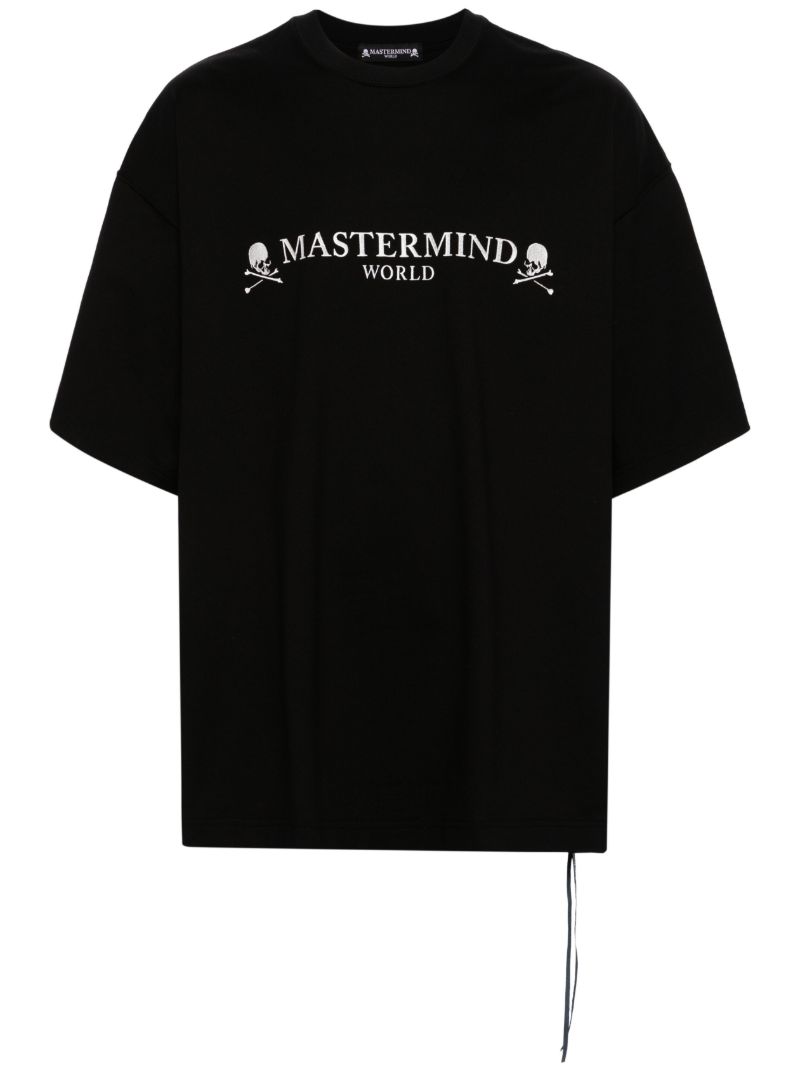 Black Logo-print Cotton T-shirt