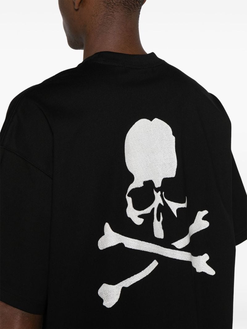 Black Logo-print Cotton T-shirt