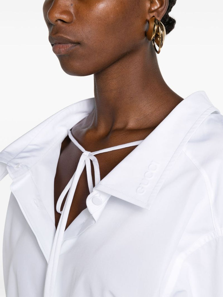 White Heavy Cotton Shirt