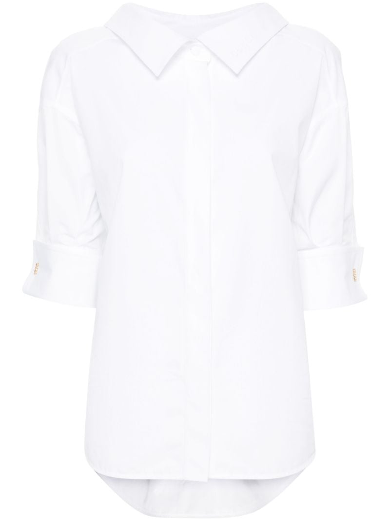 White Heavy Cotton Shirt