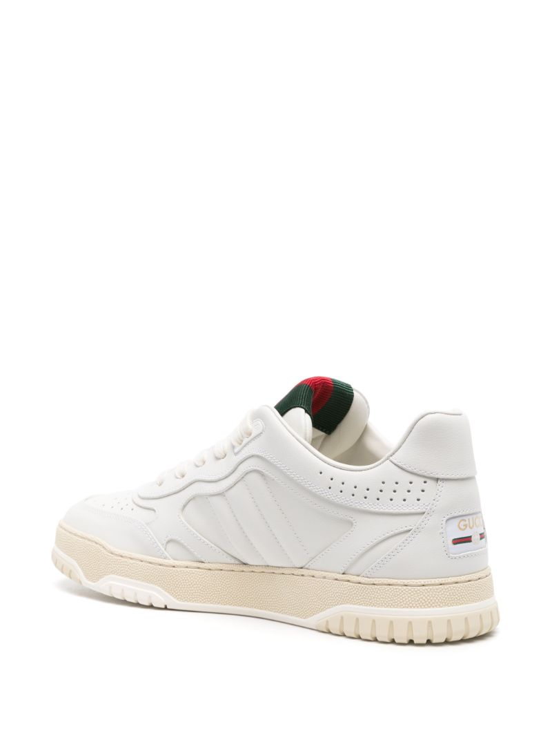 White Re-web Low-top Sneakers