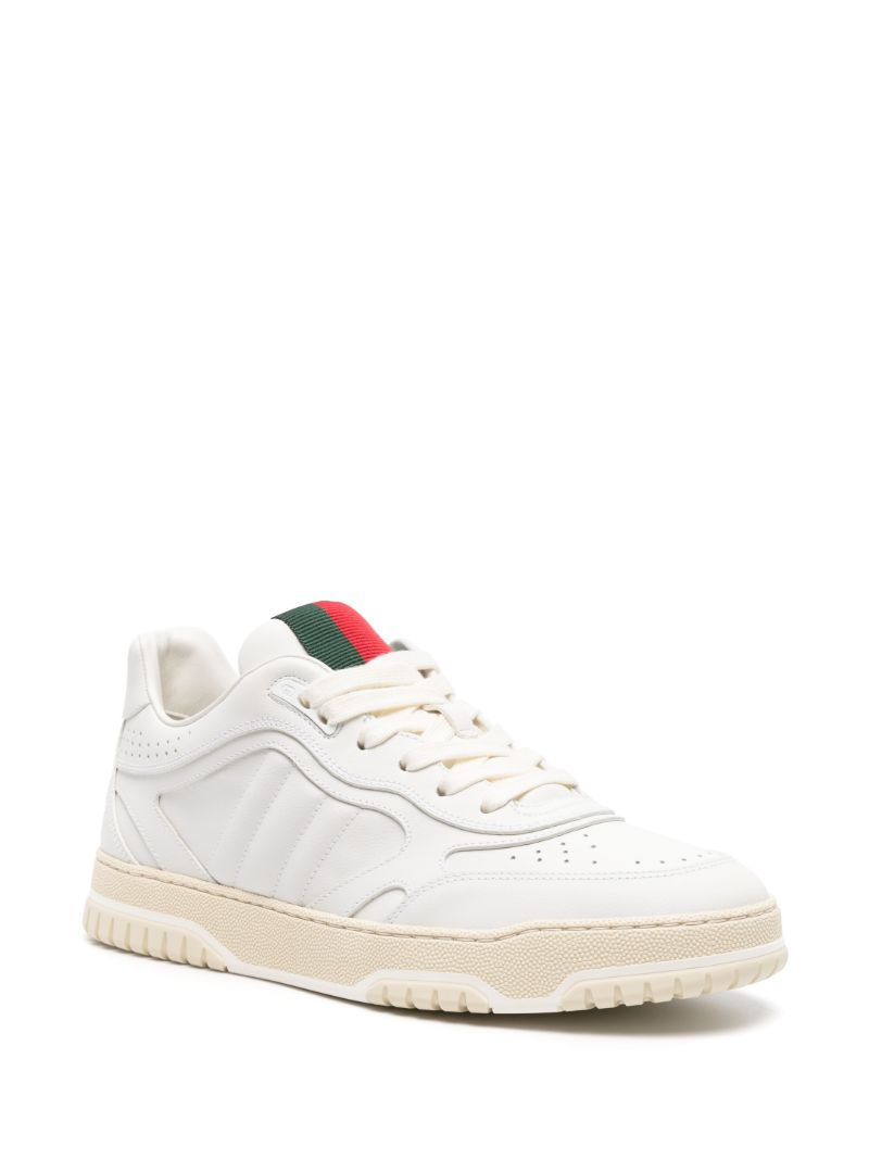 White Re-web Low-top Sneakers