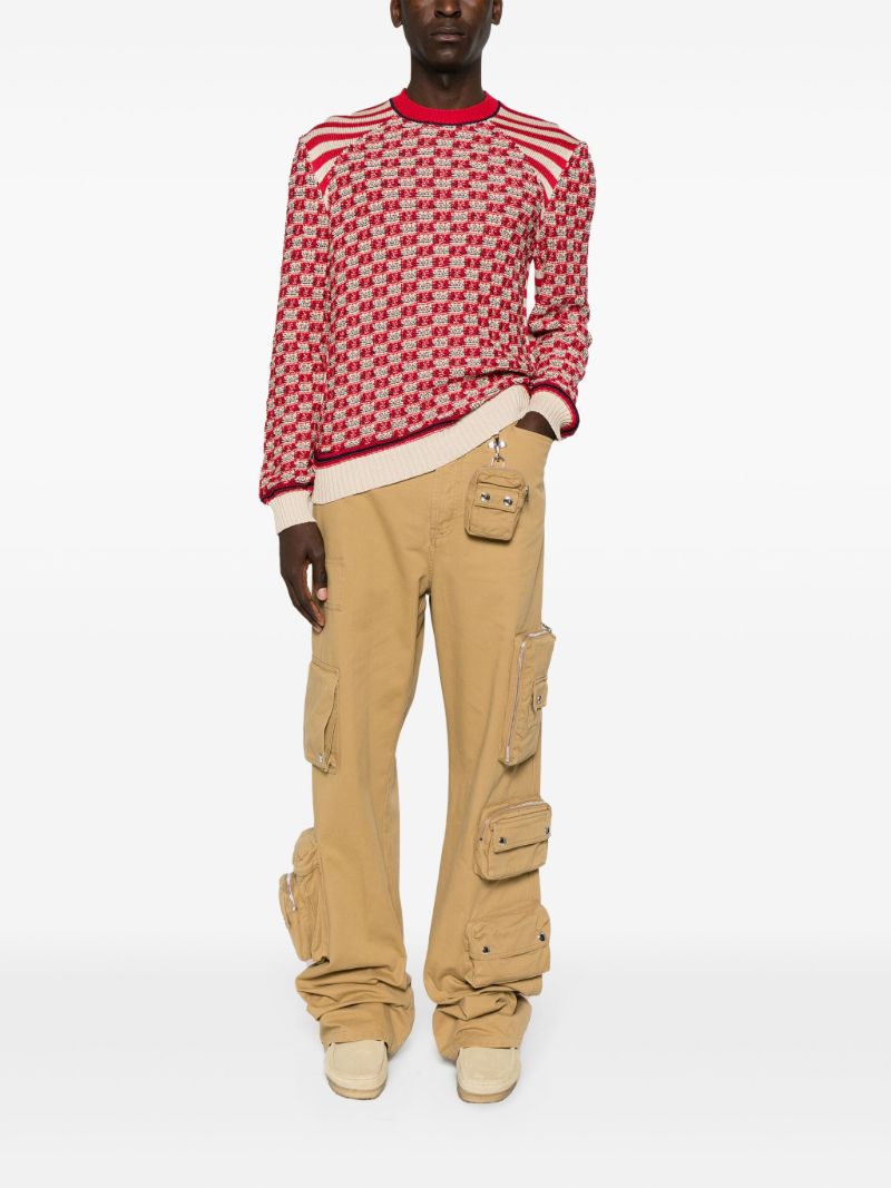 Red Unity Cotton Sweater