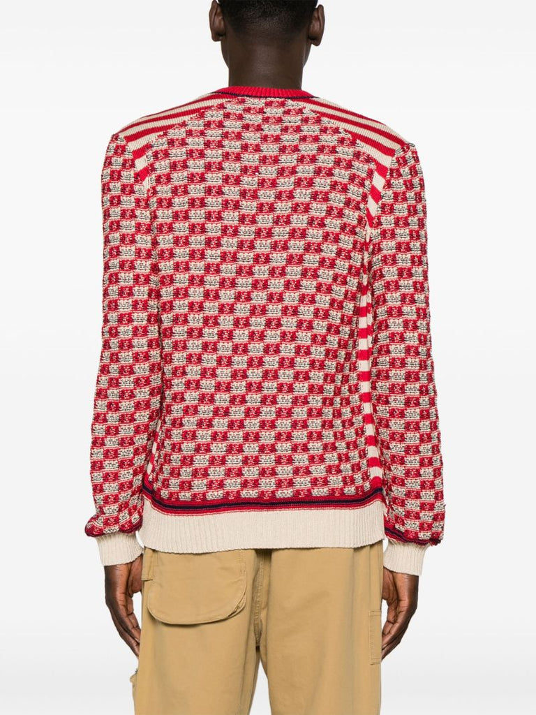Red Unity Cotton Sweater