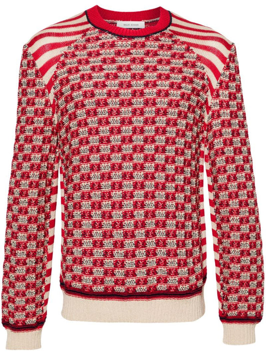 Red Unity Cotton Sweater