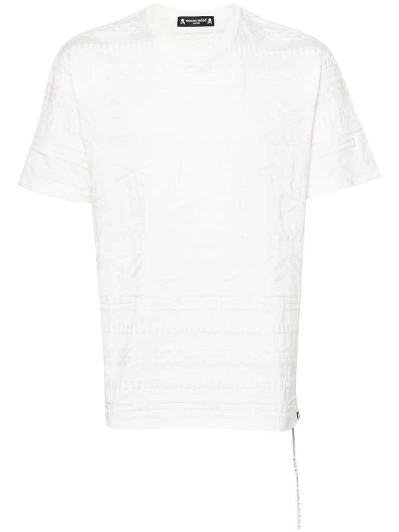 White Links Jacquard T-shirt