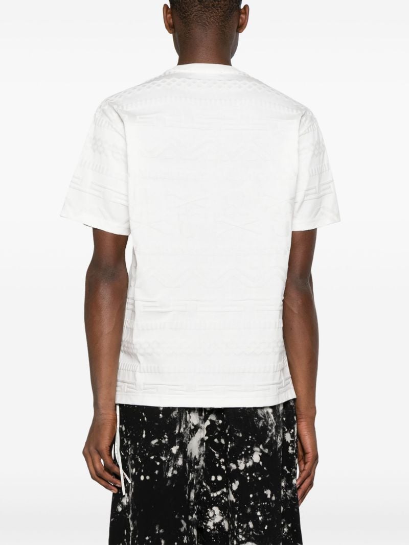 White Links Jacquard T-shirt