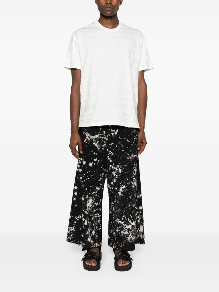 White Links Jacquard T-shirt