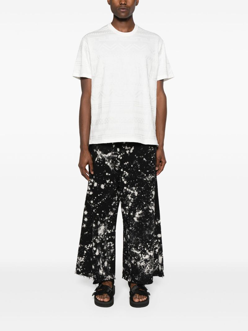 White Links Jacquard T-shirt