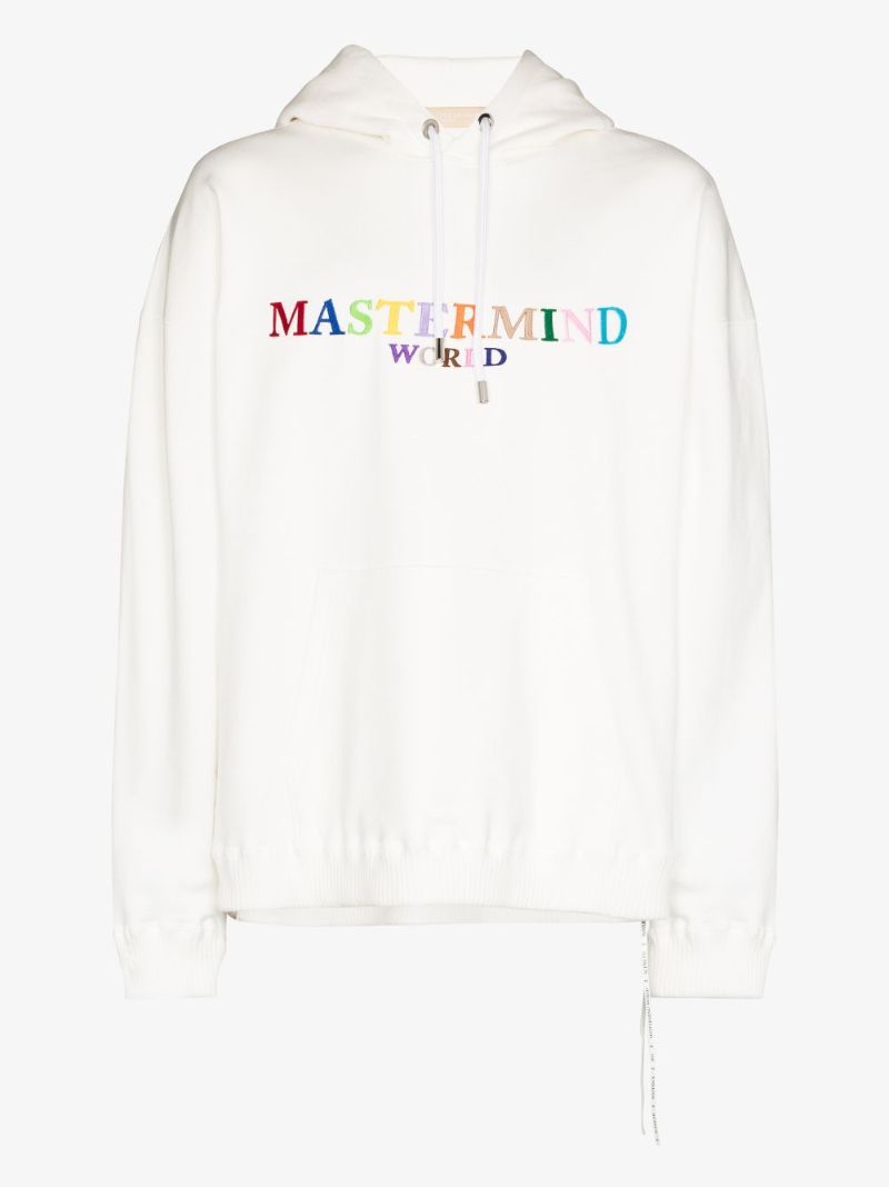 Rainbow Logo Cotton Hoodie