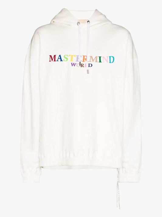 Rainbow Logo Cotton Hoodie