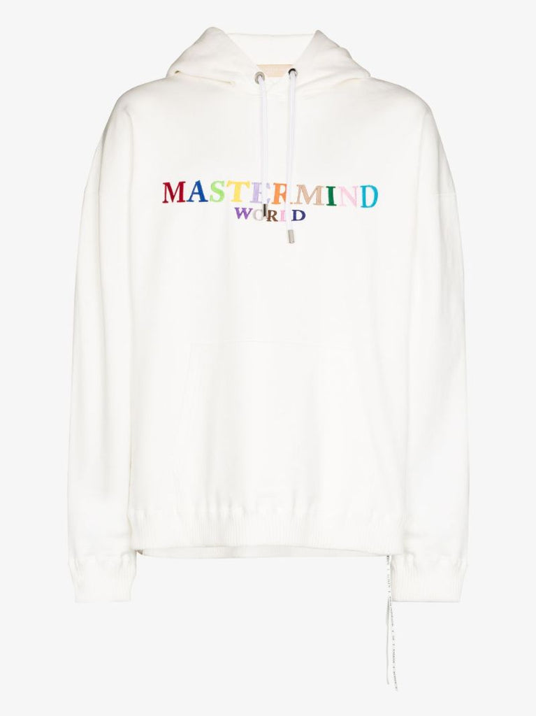 Rainbow Logo Cotton Hoodie