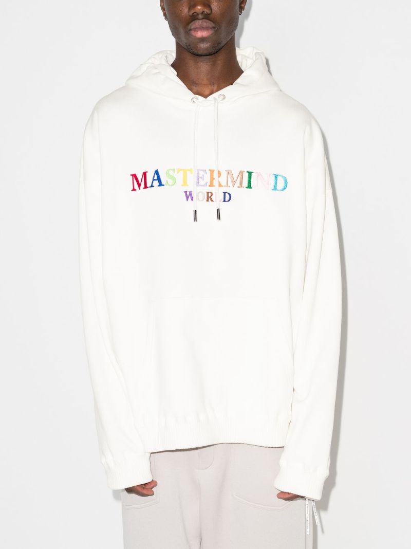 Rainbow Logo Cotton Hoodie