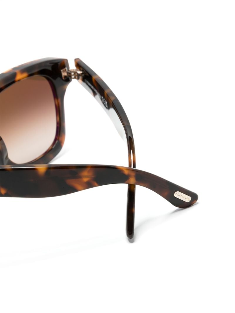 Brown Square-frame Sunglasses